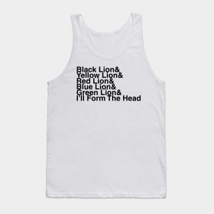 Voltron Helvetica List Tank Top